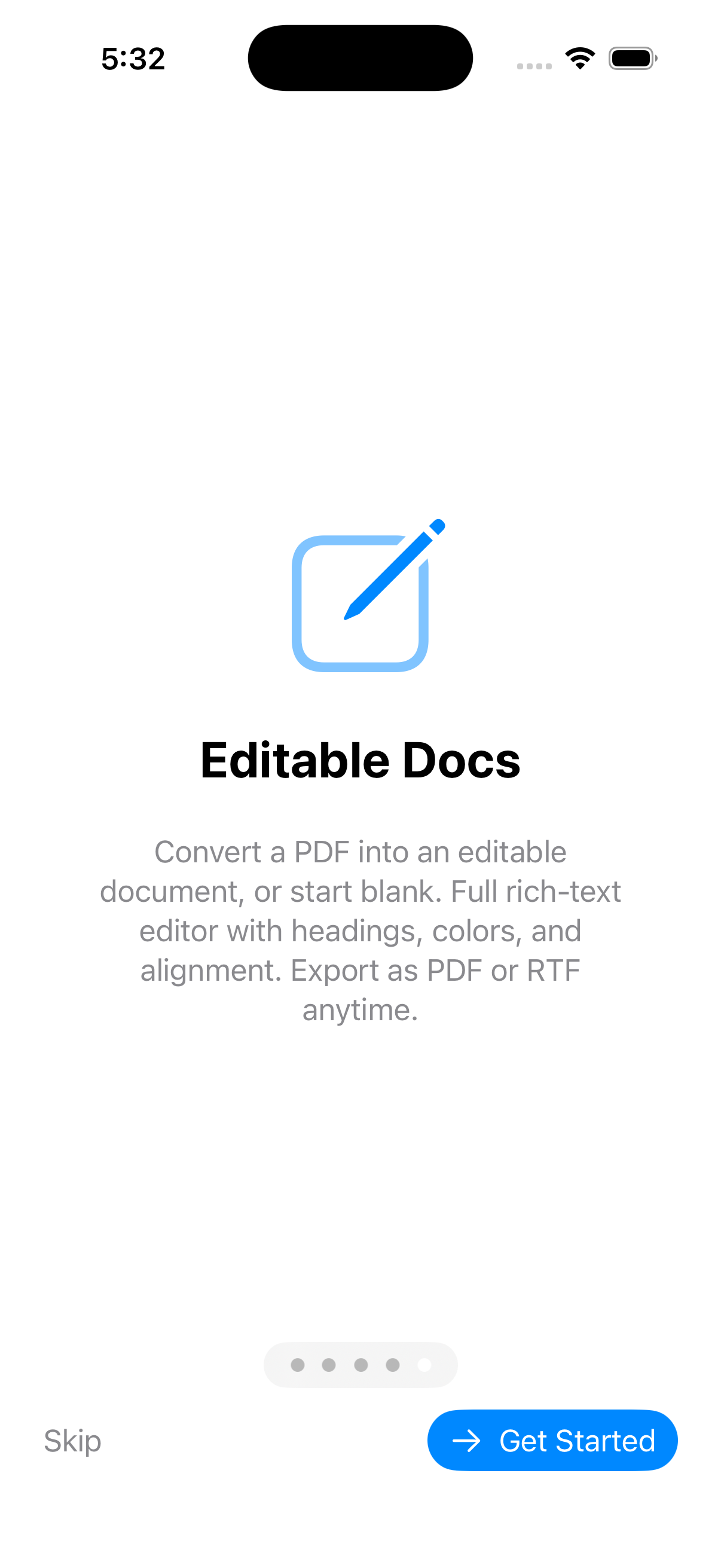Editable
