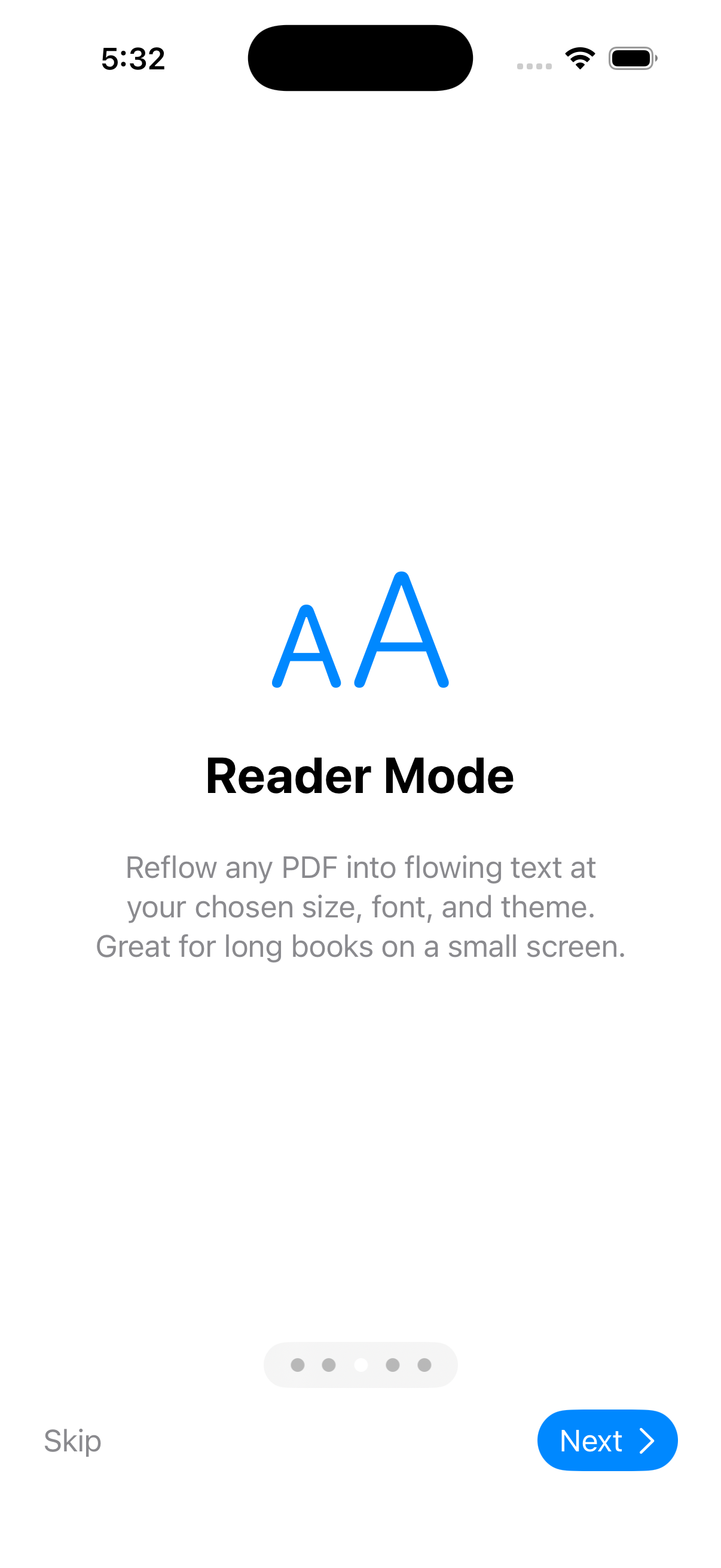 Reader Mode